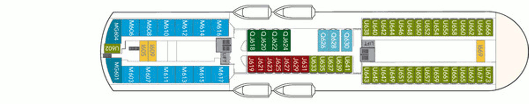 Deckplan Deck 5 – Midnatsol