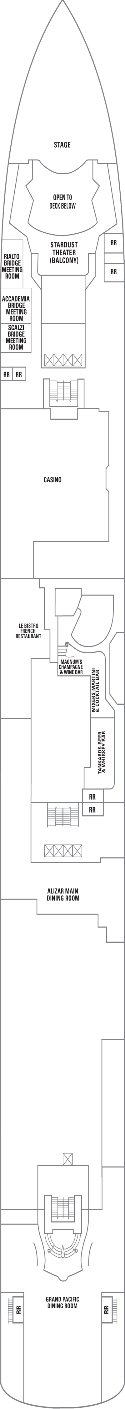 Deckplan Deck 06 – Norwegian Jade