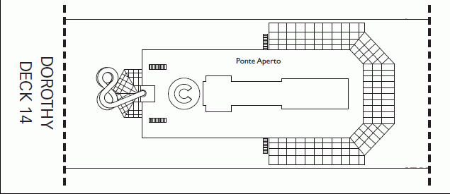 Deckplan Dorothy Deck – Costa Fascinosa
