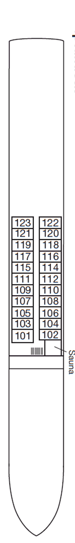 Deckplan Neptundeck – Asara