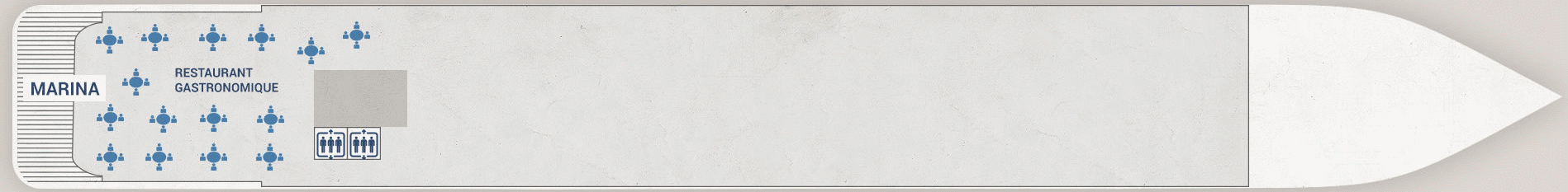 Deckplan Deck 2 – Le Lyrial