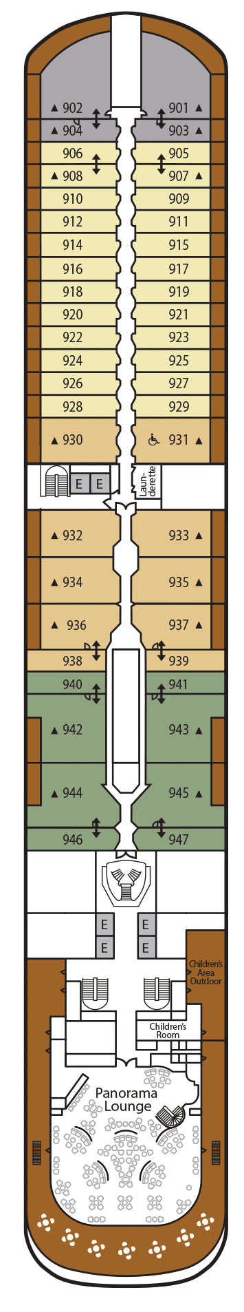 Deckplan Deck 9 – Silver Muse