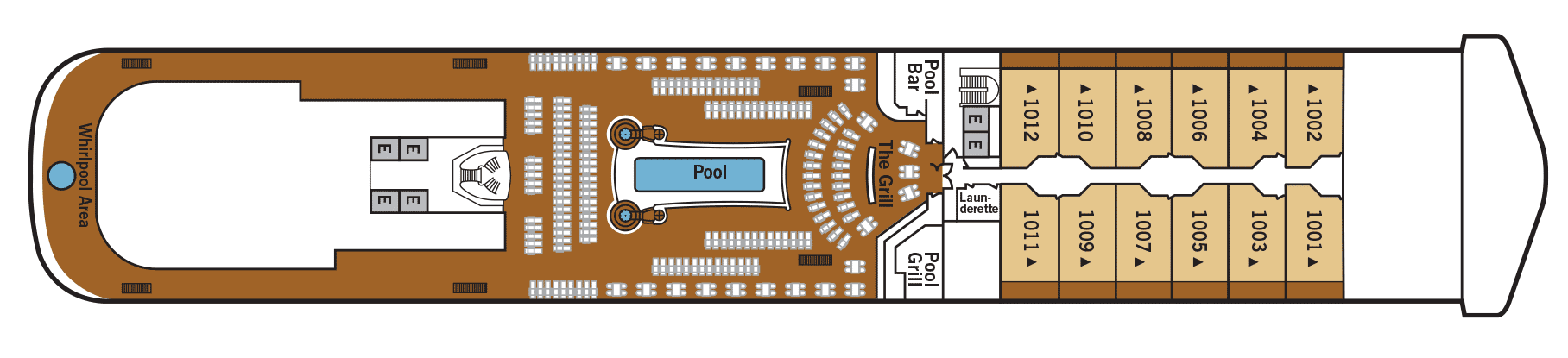 Deckplan Deck 10 – Silver Muse