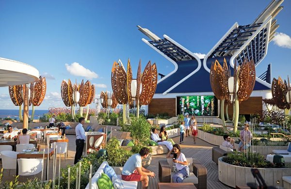 Der Rooftop Garden bietet Ihnen eine einzigartige Parkatmosphäre