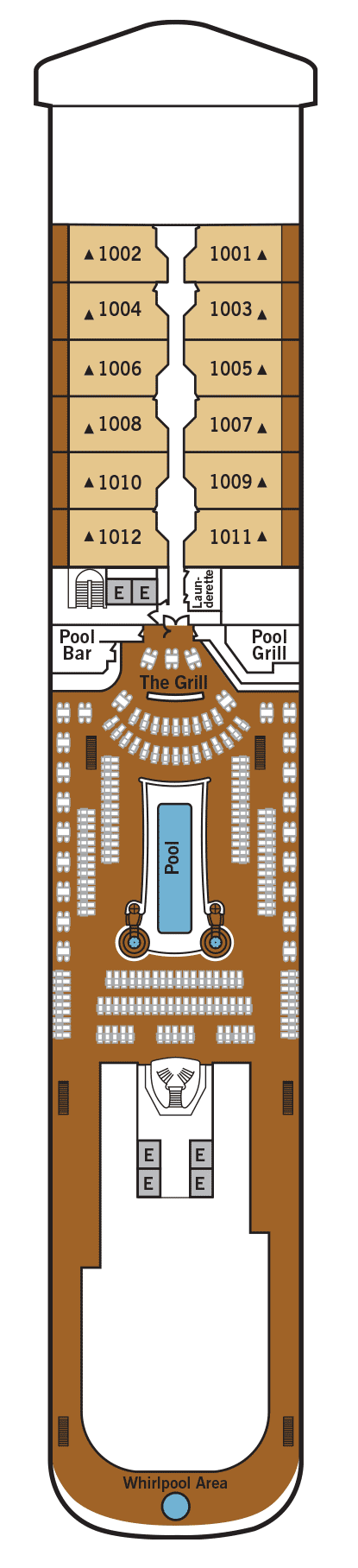 Deckplan Deck 10 – Silver Muse