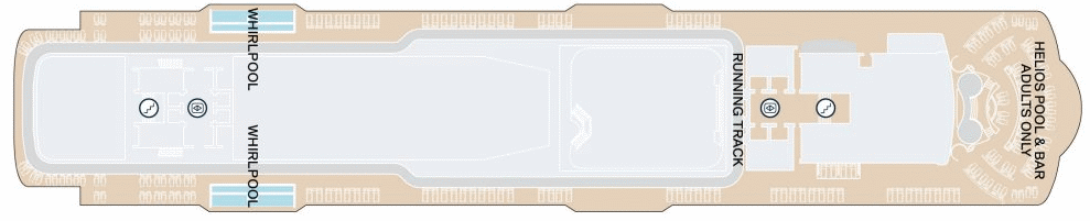 Deckplan Deck 12 – Explora I