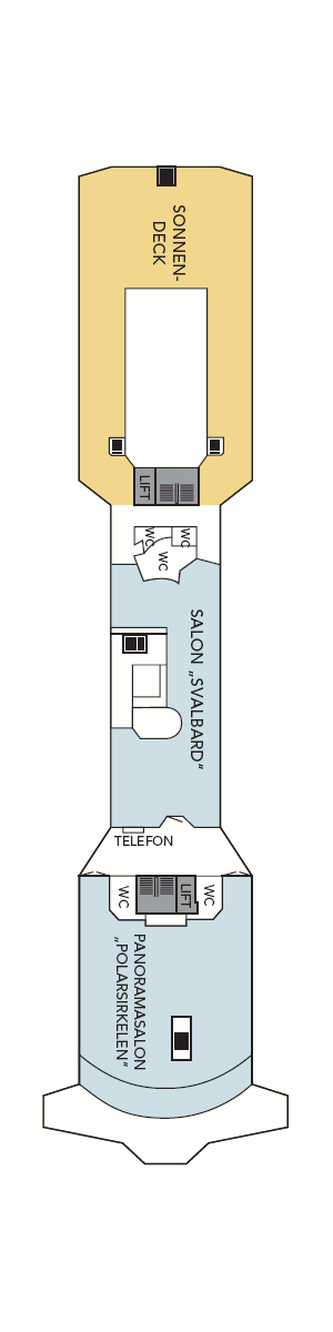 Deckplan Deck 7 – Nordkapp
