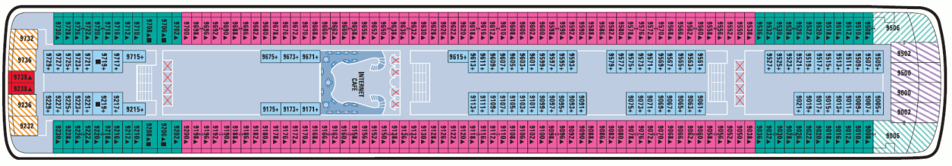 Deckplan Deck 09 – Norwegian Dawn