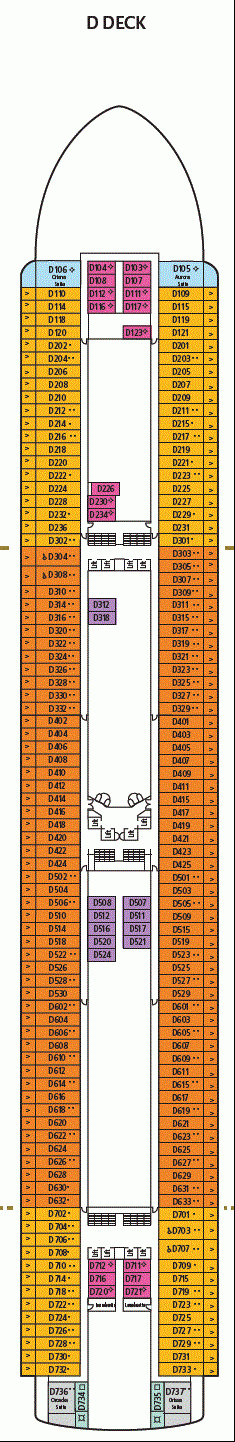 Deckplan D Deck – Azura