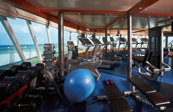 Das Fitnessstudio der Silver Cloud