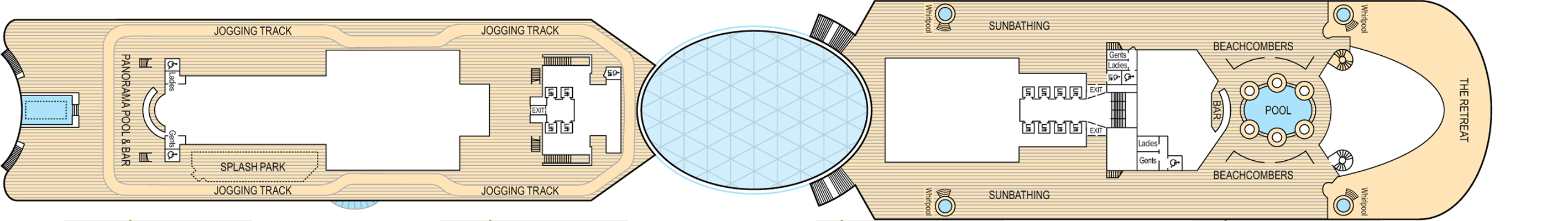 Deckplan Deck 18 – Iona