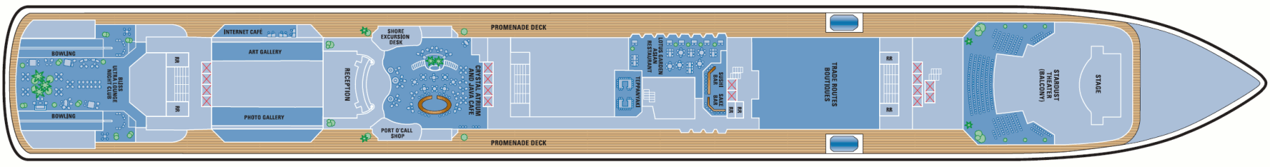 Deckplan Deck 07 – Norwegian Pearl