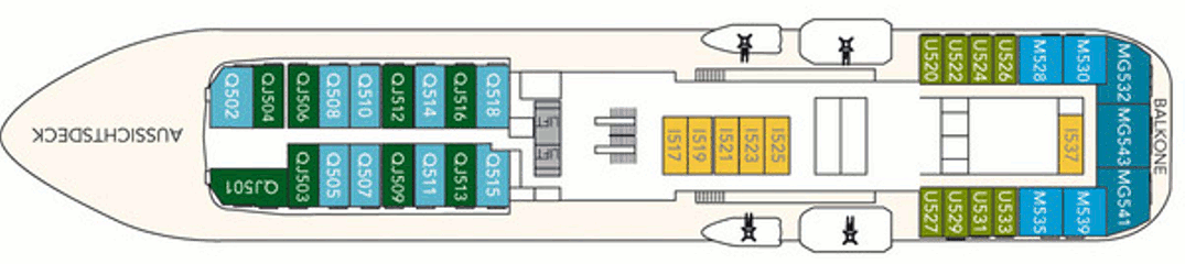 Deckplan Deck 3 – Fram