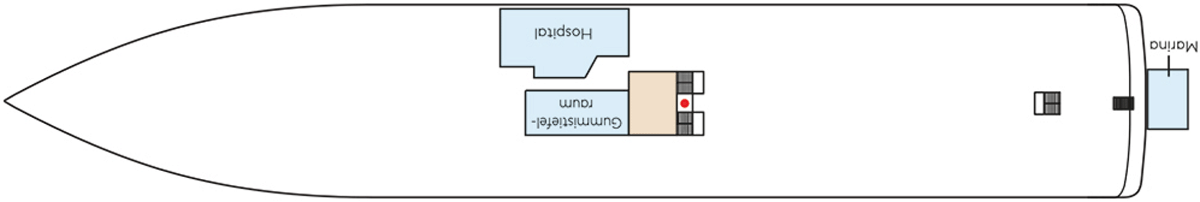 Deckplan Deck 3 – HANSEATIC spirit