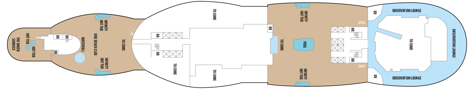 Deckplan Deck 17 – Norwegian Aqua