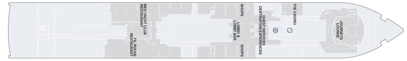 Deckplan Deck 4 – Explora II
