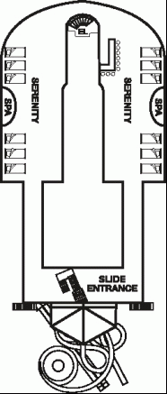 Deckplan Sky Deck – Carnival Magic