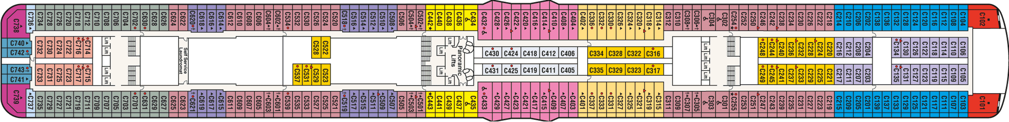 Deckplan Caribe 10 – Regal Princess