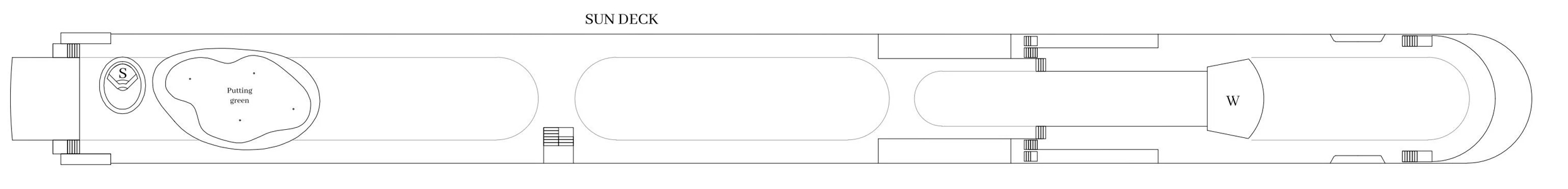 Deckplan Sonnen Deck – VIVA One
