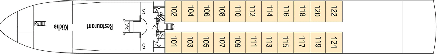 Deckplan Smaragd – Viva Ruby