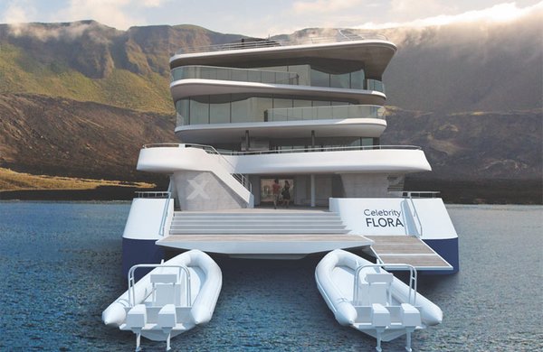 Celebrity Flora – Direkt vom untersten Deck der Celebrity Flora können Touren mit dem Motorboot gestartet werden