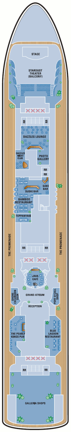 Deckplan Deck 07 – Norwegian Dawn