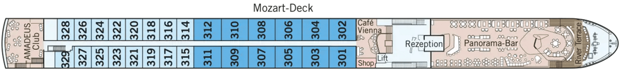 Deckplan Mozart Deck – Amadeus Aurea