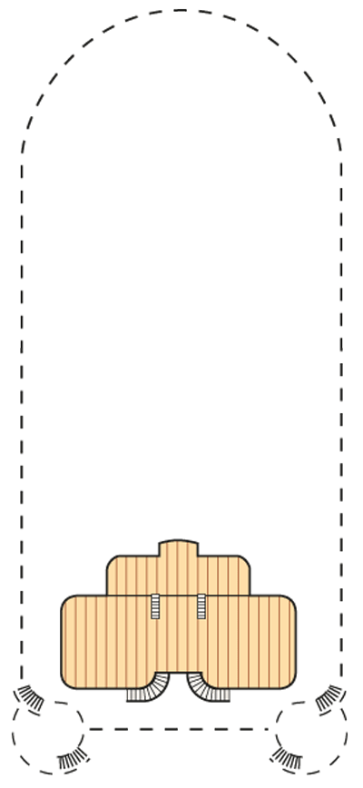 Deckplan Deck 18 - Sky – Diamond Princess