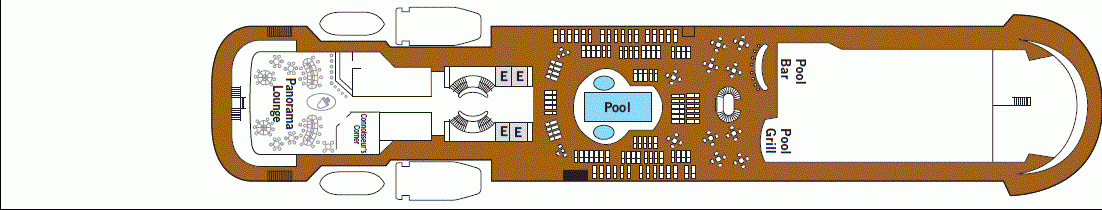 Deckplan Deck 8 – Silver Cloud