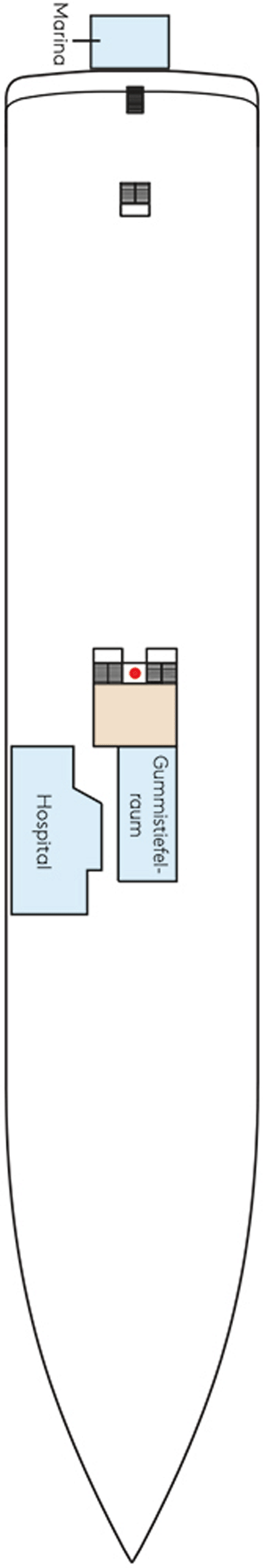 Deckplan Deck 3 – HANSEATIC spirit
