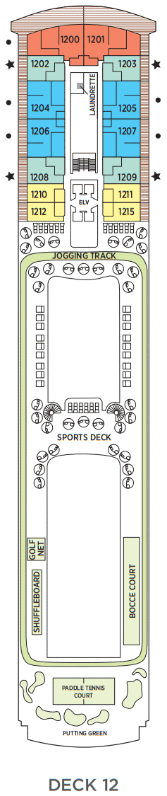 Deckplan Deck 12 – Seven Seas Splendor