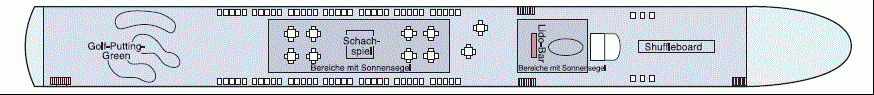 Deckplan Sonnendeck – Amadeus Brilliant