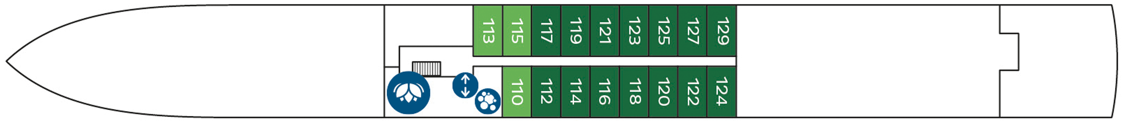 Deckplan Hauptdeck – nickoSpirit