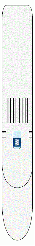 Deckplan Sonnendeck – Douro Queen