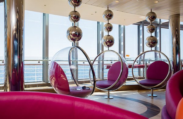 Schöne Aussicht in der Theatrium Lounge