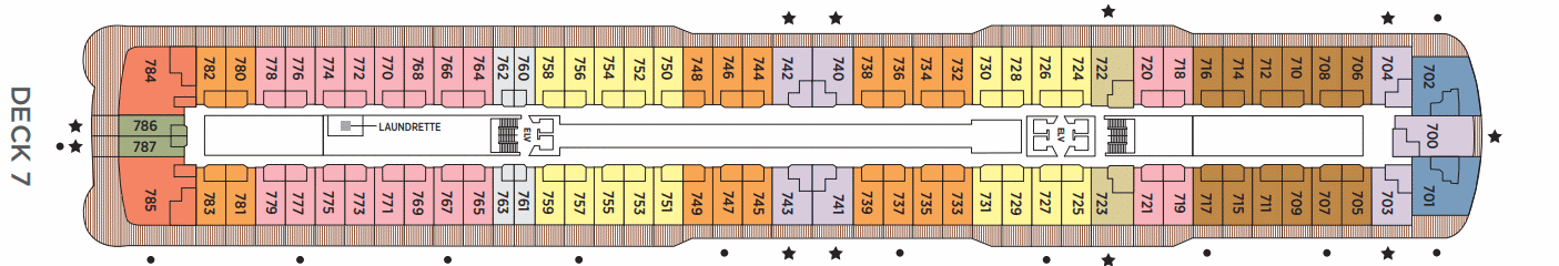 Deckplan Deck 7 – Seven Seas Grandeur