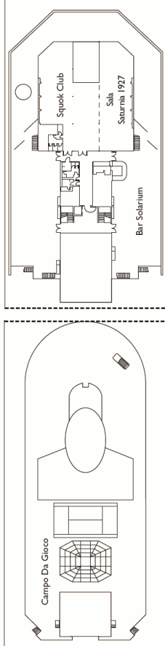 Deckplan Funchal Deck – Costa Fortuna