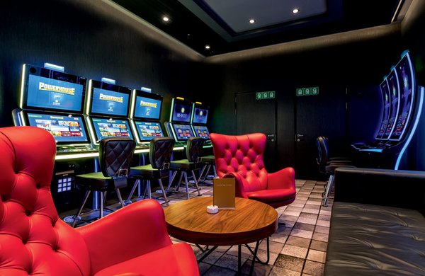 Das Gamingcenter mit zahlreichen Spielen