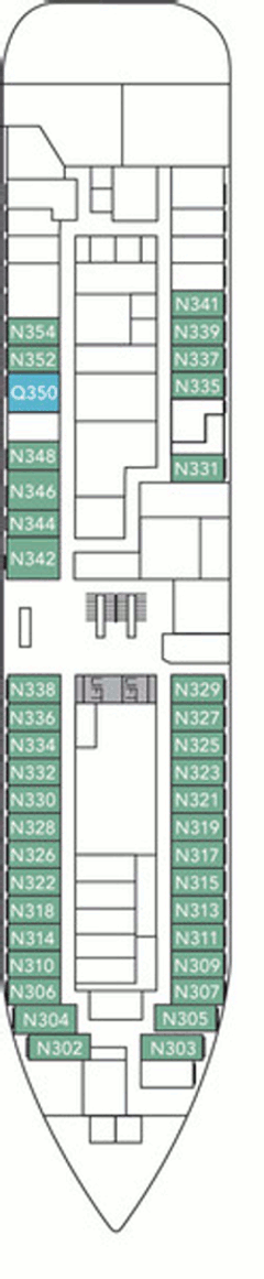 Deckplan Deck 1 – Fram